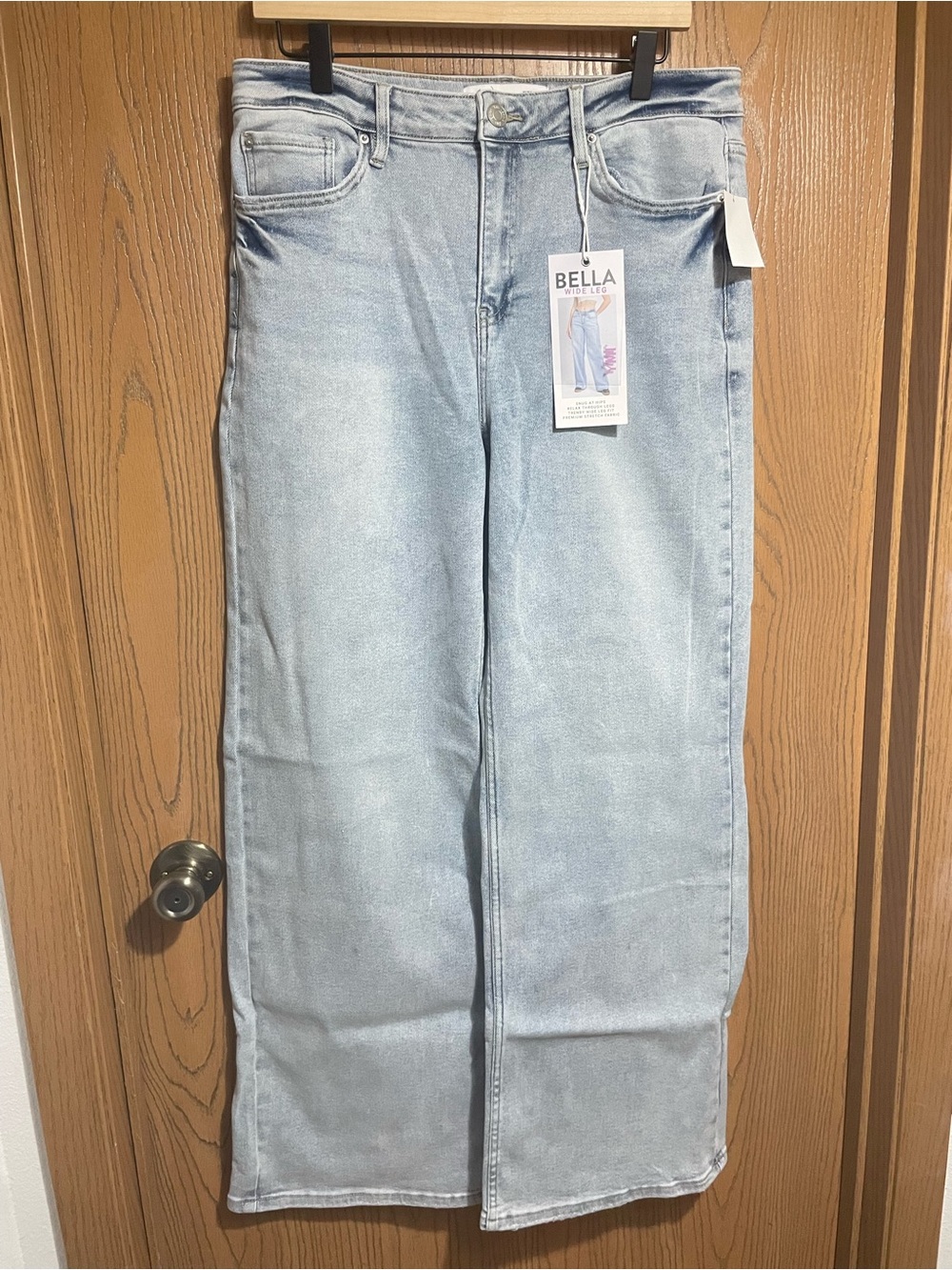 NWT Boutique Jeans Light Blue Wide-Leg - Bella Style